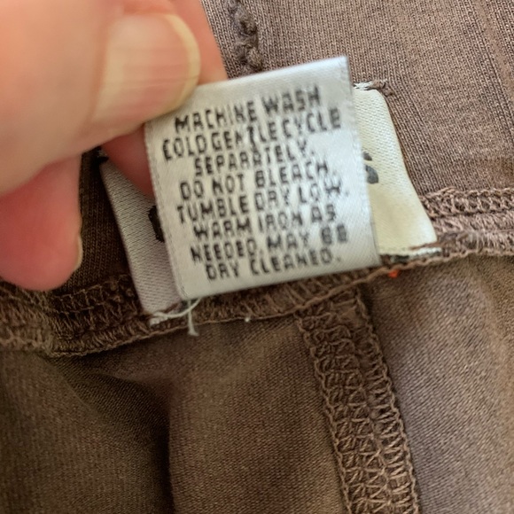 Chico’s Brownish Tan Crops Size 1 - Picture 7 of 8